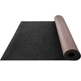 Happybuy Boat Carpet, 6 ft x 18 ft Marine Carpet for Boats, Waterproof Black Indoor Outdoor Carpet with Marine Backing Anti-Slide Marine Grade Boat Carpet Cuttable Easy to Clean Patio Rugs Deck Rug image 0
